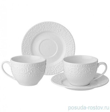 Набор чайных пар 290 мл 2 шт &quot;Floral&quot; / 348278