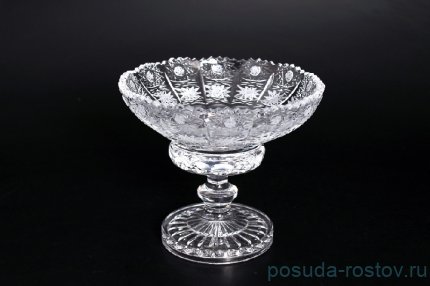 Вазочка 15 см н/н &quot;Хрусталь резной&quot; / 037739