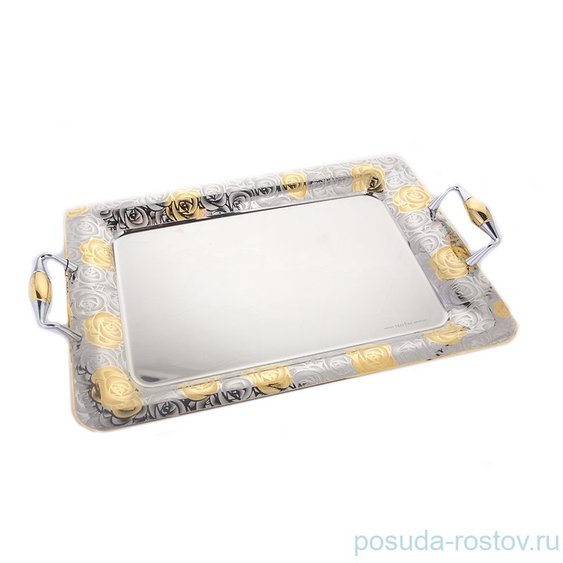 Поднос 45 х 31,5 см "Розы" / 124590