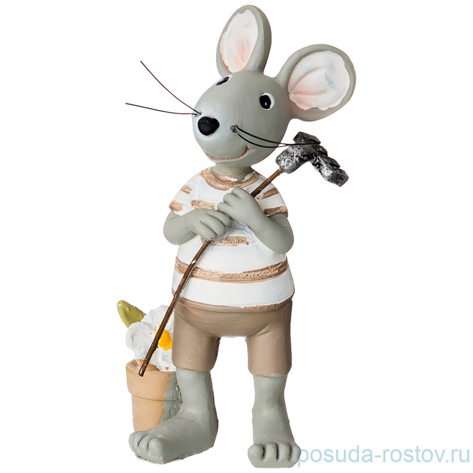 Фигурка 5 х 4 х 10,5 см "Мышки" / 255405 Фигурка 5 х 4 х 10,5 см "Мышки" / 255405