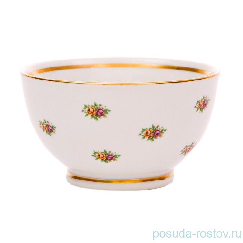 Набор пиал 13 см  Bohemia Porcelan Moritz Zdekauer 1810 s.r.o. "Анжелика /Маленькие розочки" / 012554