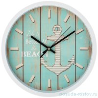 Часы настенные 31 см кварцевые круглые &quot;BEACH&quot; / 187993