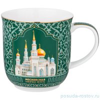 Кружка 400 мл зелёная &quot;Мечеть&quot; / 340065