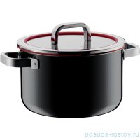 Кастрюля 24 см с крышкой &quot;Functional Black&quot; / 333419