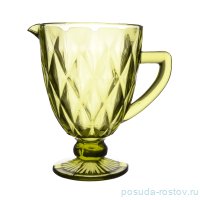 Кувшин для воды 15 х 20 см н/н &quot;Крупный ромб /Зелёный&quot; / 285961