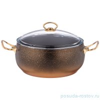 Кастрюля 26 х 12 см со стеклянной крышкой 5,5 л &quot;agness /mercury&quot; / 230277