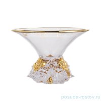 Ваза для фруктов 25 см н/н &quot;Фрост /Элегантность с золотом&quot; / 148949