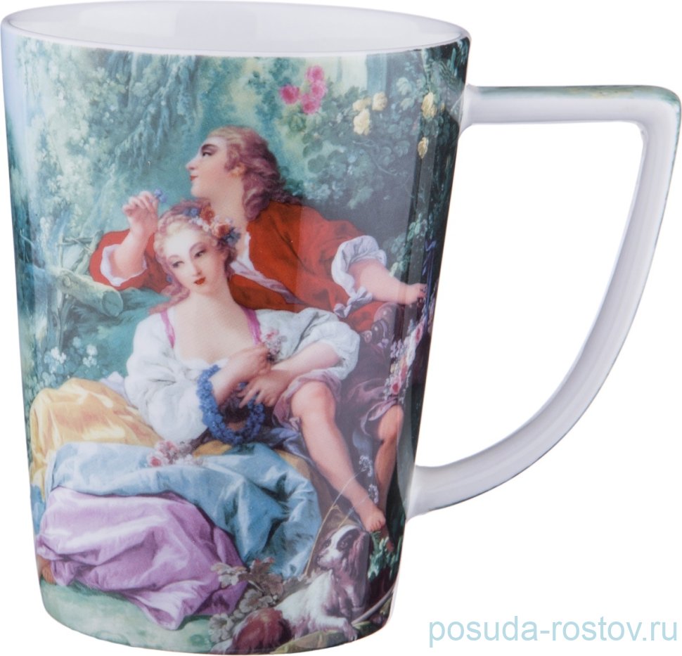 Кружка 400 мл "Шедевры Лувра"   / 191060