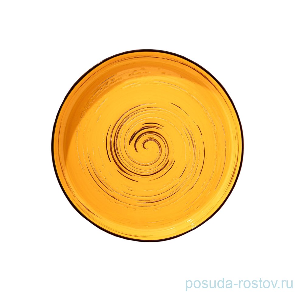 Тарелка 28 см жёлтая "Spiral" / 261604 Тарелка 28 см жёлтая "Spiral" / 261604