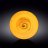 Тарелка 25,5 см глубокая жёлтая &quot;Spiral&quot; / 261607