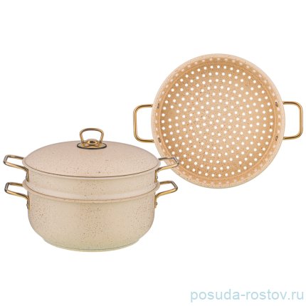Кастрюля-мантоварка 3-х уровневая 24 см &quot;Agness /Paradise&quot; / 230706