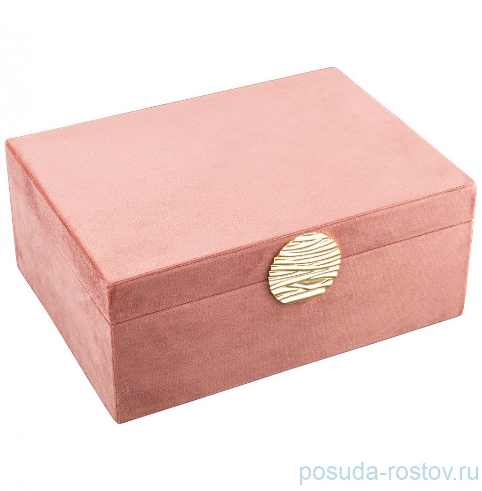 Шкатулка 25 х 18 х 10 см "Велюр" / 213163