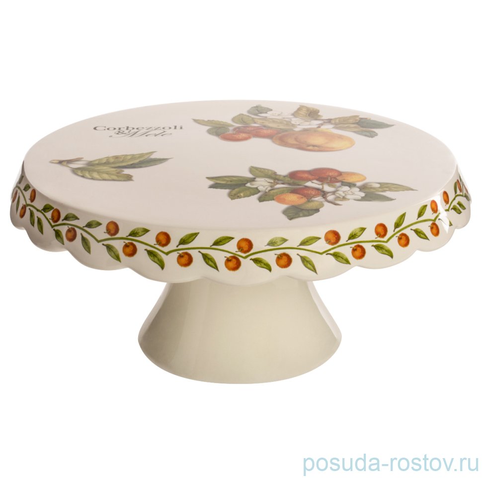 Тортница 32 см н/н "Artigianato ceramico /Груша" / 223873 Тортница 32 см н/н "Artigianato ceramico /Груша" / 223873