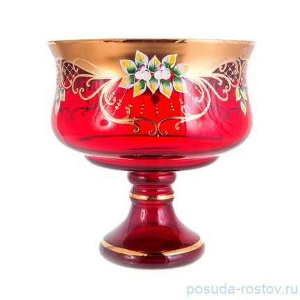 Ваза для фруктов 28 см н/н &quot;Лепка красная /6111&quot; / 119488