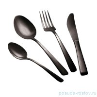 Столовые приборы 24 предмета на 6 персон &quot;Royal Black Edition&quot; / 146952