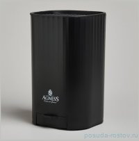 Подставка для ножей 13,6 х 14,6 х 23 см с точильным камнем Agness  / 378420