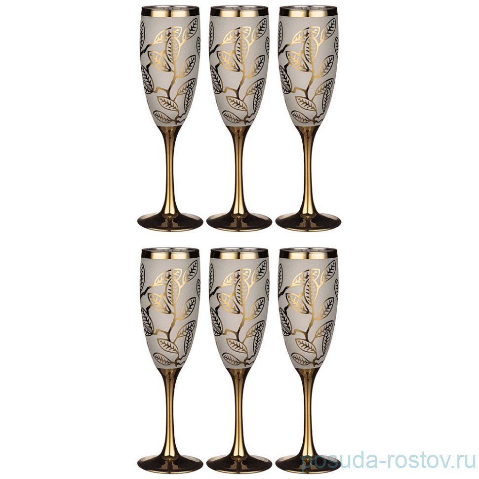 Бокалы для шампанского 170 мл 6 шт "базелла" / 269668 Бокалы для шампанского 170 мл 6 шт "базелла" / 269668