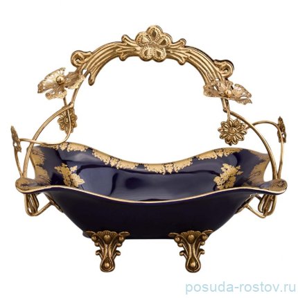 Фруктовница 25,5 х 19 х 13,5 см н/н с ручкой / 368898