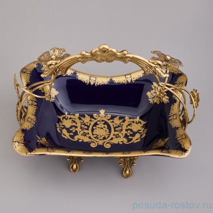 Фруктовница 25,5 х 19 х 13,5 см н/н с ручкой / 368898