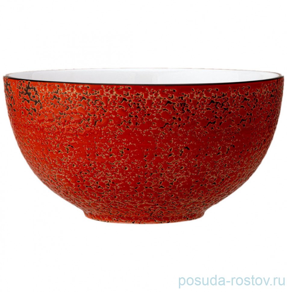 Салатник 16,5 см 1 л красный "Splash" / 261412