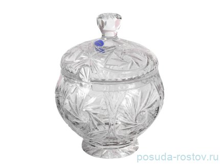 Конфетница с крышкой н/н &quot;Резная&quot; / 138451