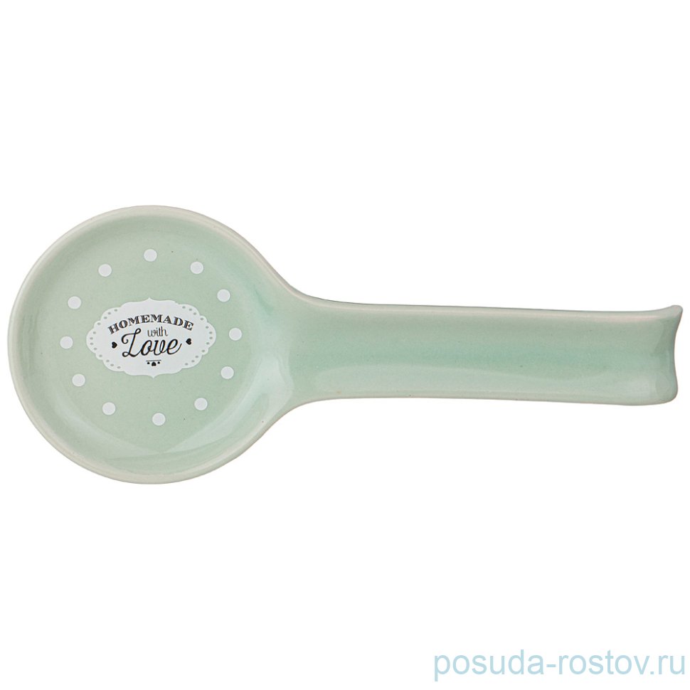 Подставка под ложку 25 х 10 см "Милый прованс /Зелёный" / 236079 Подставка под ложку 25 х 10 см "Милый прованс /Зелёный" / 236079