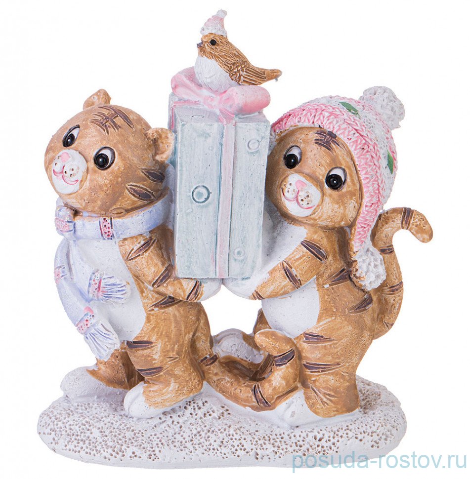 Фигурка 10 х 4,5 х 10,5 см "Тигрята" / 264083