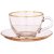 Набор чайных пар 240 мл 2 шт "Romantic peach" / 332093