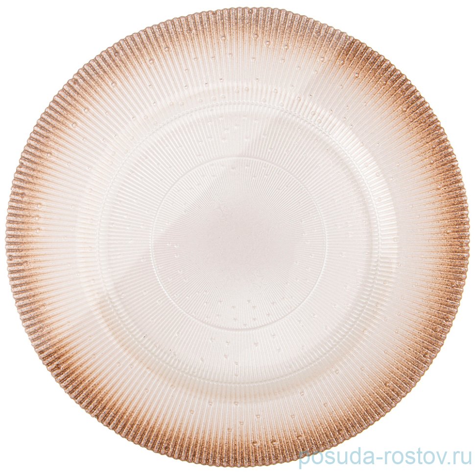 Тарелка 28 см "Glamour champagne" / 259714