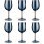 Бокалы для белого вина 420 мл 6 шт "Блюберри" / 307536