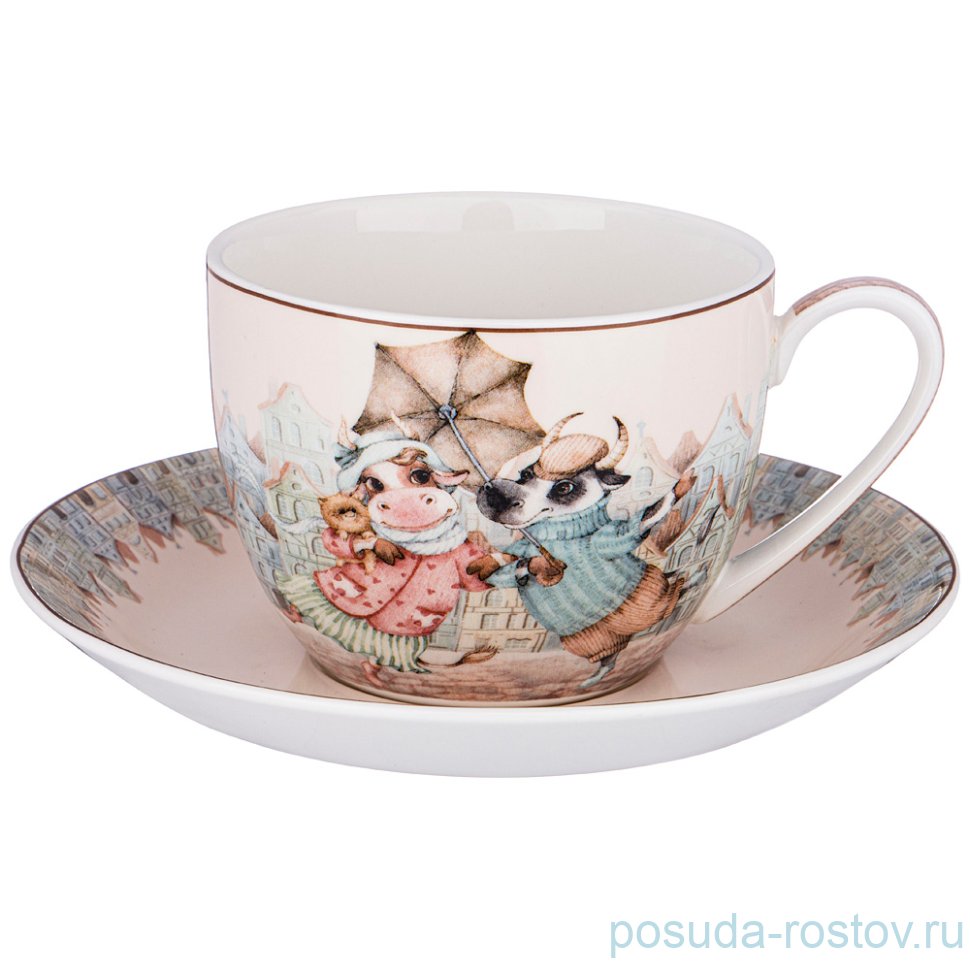 Чайная пара 380 мл 1 шт "Рандеву" / 228602 Чайная пара 380 мл 1 шт "Рандеву" / 228602