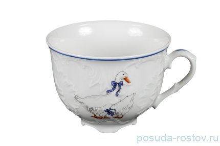 Чашка для завтрака 330 мл 1 шт &quot;Рококо /Гуси&quot; / 127643