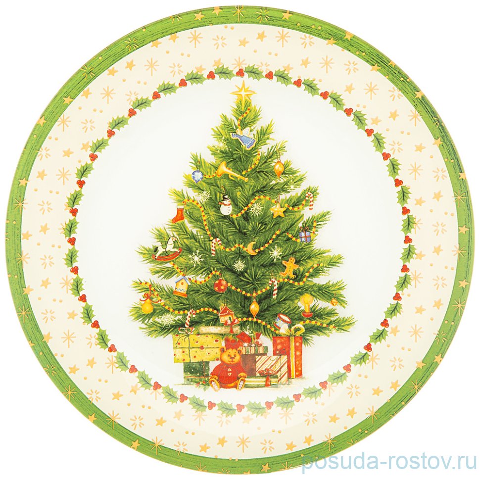 Тарелка 25 см "Рождественская сказка" (6шт.) / 268678 Тарелка 25 см "Рождественская сказка" (6шт.) / 268678