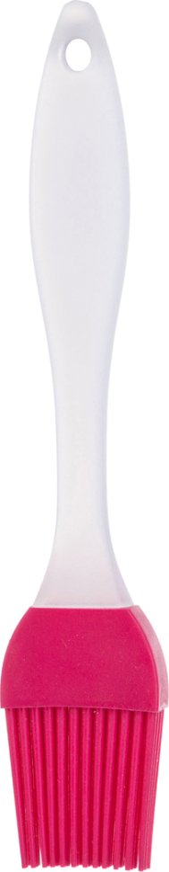 Кисточка 18 см силиконовая /розовая / 193160