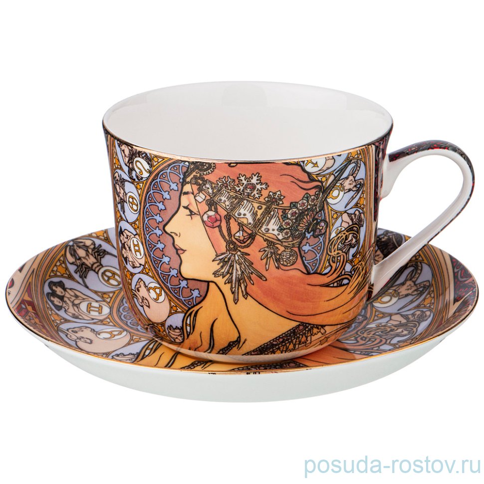 Чайная пара 500 мл 1 шт "А. Муха /Зодиак" / 224386