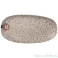 Блюдо 30,5 х 15,5 х 2 см овальное &quot;Mokko&quot; / 257834