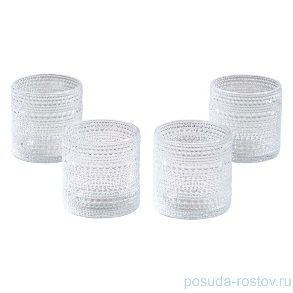 Набор стаканов bubbles 4 шт. 390 мл / 9 см / 367064