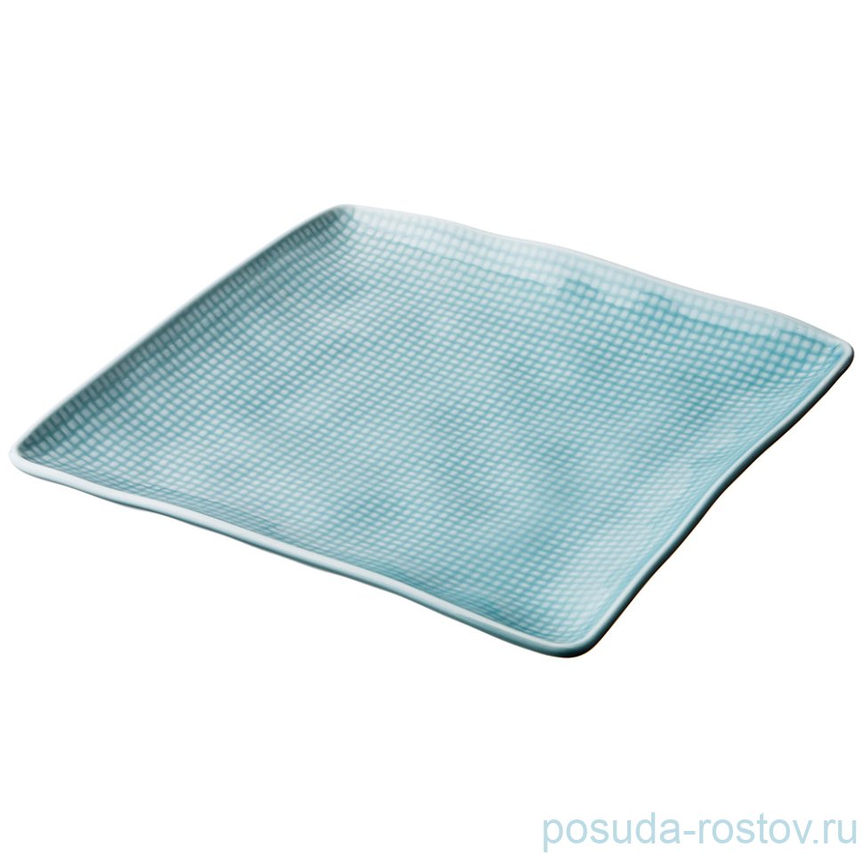 Тарелка 18 х 18 см квадратная "Concept /Голубой" (4шт.) / 190891 Тарелка 18 х 18 см квадратная "Concept /Голубой" (4шт.) / 190891