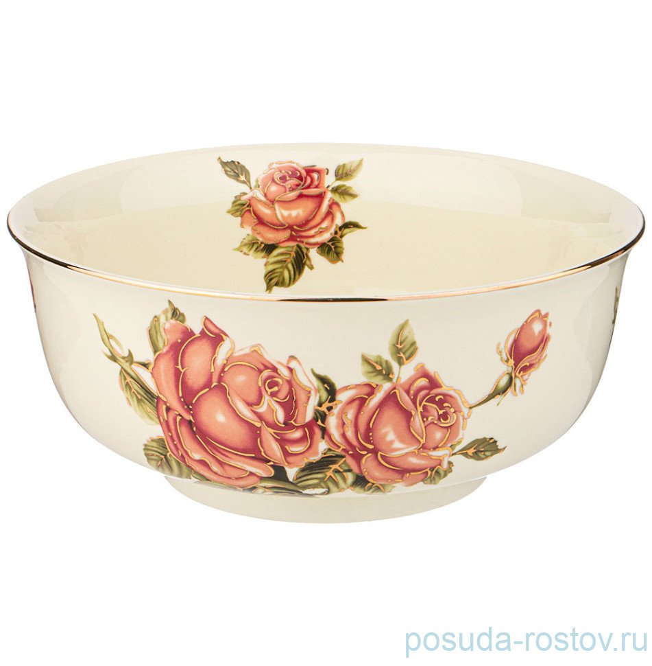 Салатник 20 х 8,5 см "Корейская роза" / 312949