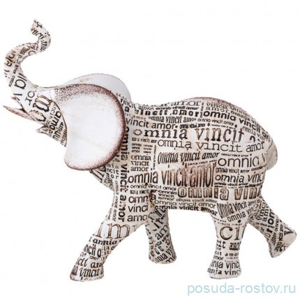 Фигурка декоративная слон 22х8х19 см / 345671