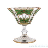 Ваза для конфет 15,5 см н/н &quot;Империя зелёная&quot; / 146179