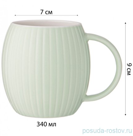 Кружка 340 мл мятная &quot;coffemania&quot; / 322959