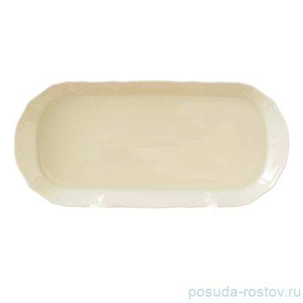 Поднос 37 х 17 см прямоугольный &quot;Бернадотт /Без декора /СК&quot; / 086570
