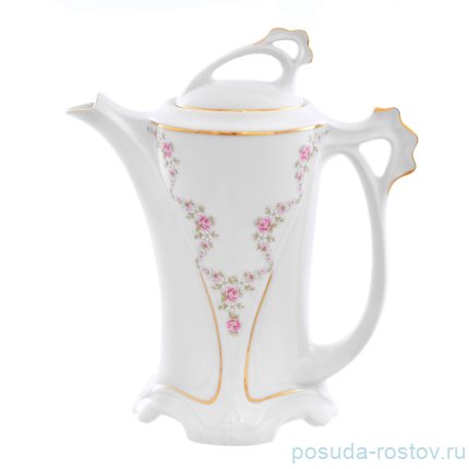 Кофейник 700 мл &quot;Соната /Розовый цветок&quot; / 156214