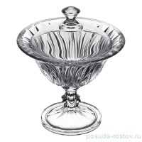 Конфетница 13,5 см н/н с крышкой &quot;Barbados Flame /Без декора&quot; / 367017