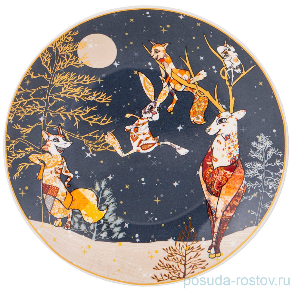 Тарелка 19 см "Пэчворк" (1шт.) / 279621