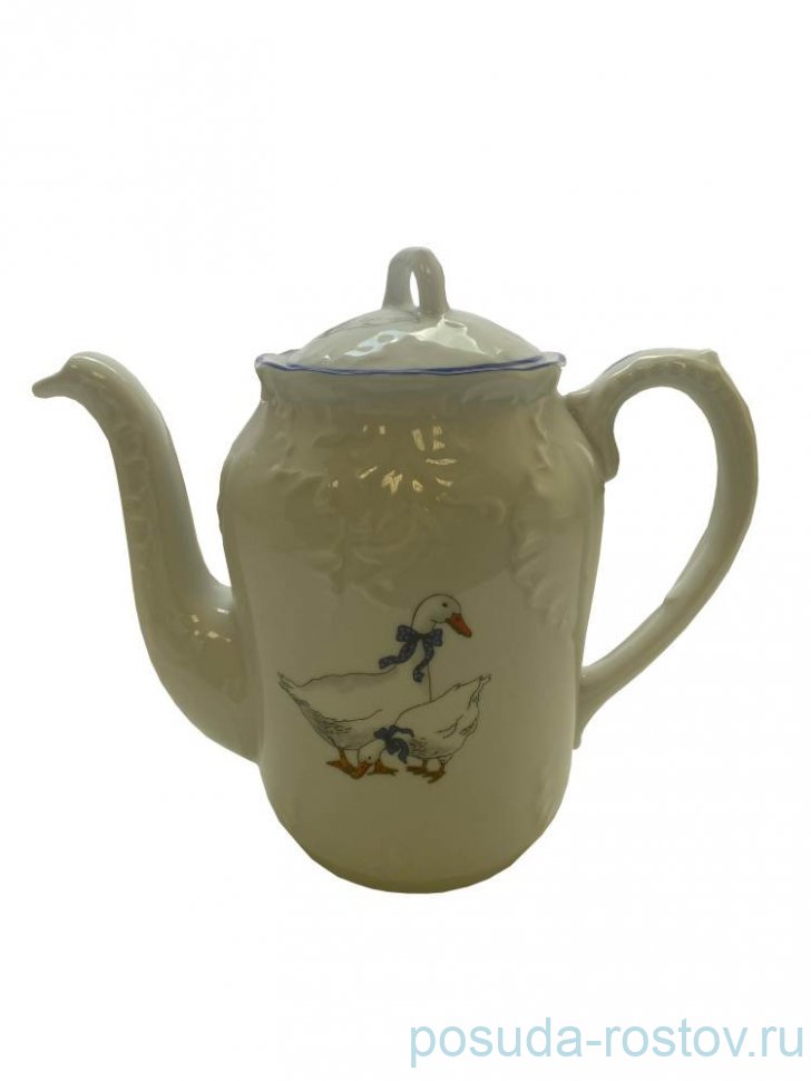 Кофейник 600 мл "Рококо /Гуси" / 313045 Кофейник 600 мл "Рококо /Гуси" / 313045