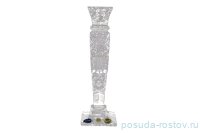 Подсвечник 25 см &quot;S.Crystal /Хрусталь резной&quot; / 060338