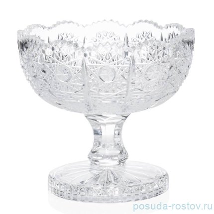 Конфетница 11,6  см н/н &quot;CRYSTAL HEART /Хрусталь резной&quot; / 283946