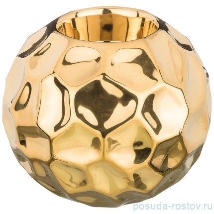 Подсвечник 10 х 10 х 9 см &quot;Золотая коллекция&quot; / 193110